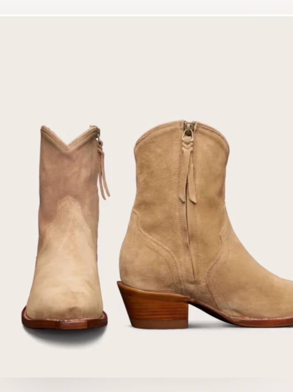 Tecovas Suede Dakota Boots in Tan